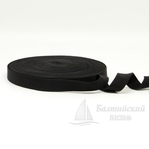 Резинка ткацкая 20мм черная РБ Резинка ткацкая 20мм черная РБ