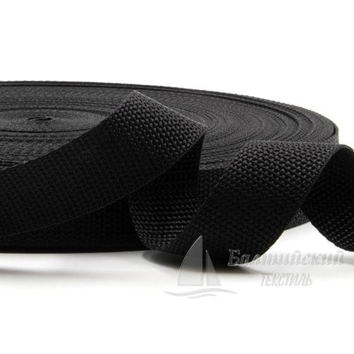 Тесьма стропольная 30мм 11г черная РБ. Цена от 5,22 р. в Казани