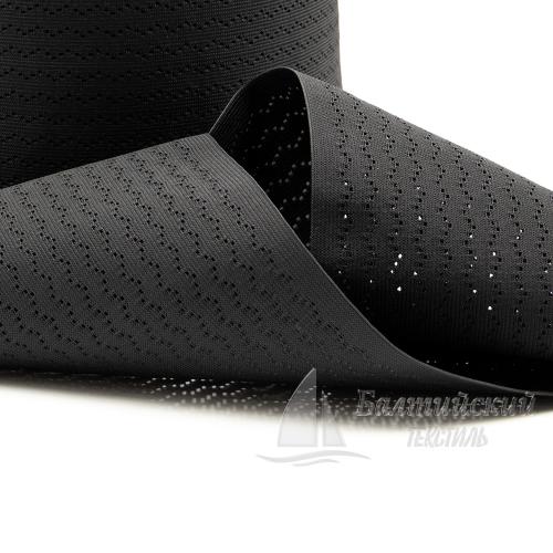 Резинка перфорированная 230мм (бандаж) черный
