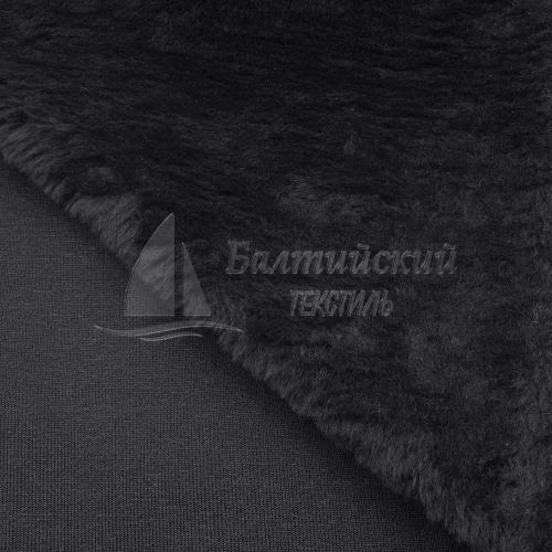 Мех искусственный мутон (150см) цв. черный Мех искусственный мутон (150см) цв. черный