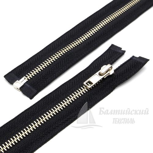 Молния металл разъемная Т5 49см никель черная