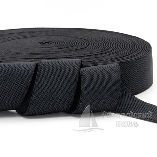 Резинка помочная 40мм черный РБ. Цена от 33,57 р. в Казани