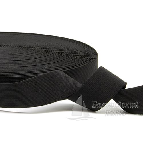 Резинка ткацкая 30мм черная РБ