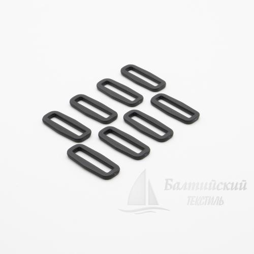 Рамка 1-щелевая 40мм черная (шлевка) ПП Рамка 1-щелевая 40мм черная (шлевка) ПП