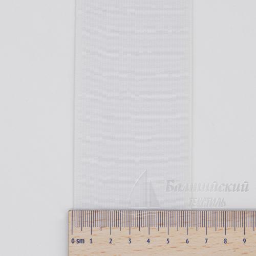 Резинка ткацкая 60мм белая РБ