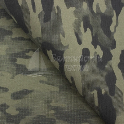 Изображение ткани Армитек Лайт рип-стоп КМФ плотностью 160 г/м²