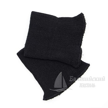 Манжеты трикотажные 8*10см хл70%/пэ30% 1х1 бесшовные черные. Цена от 21 р. в Казани