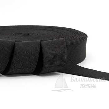 Резинка ткацкая 30мм черная БТ. Цена от 13,76 р. в Казани