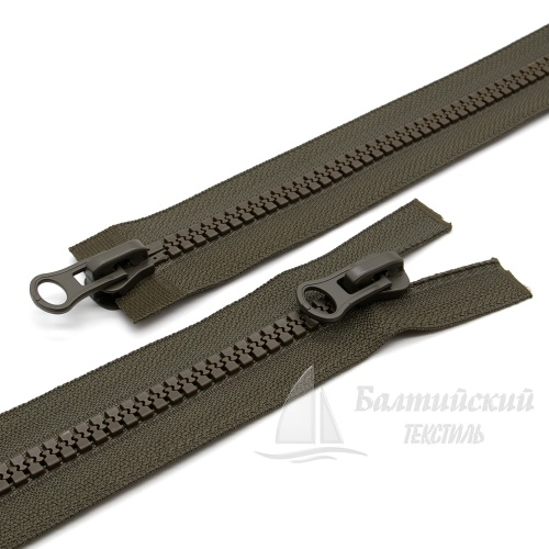 Молния трактор разъемная Т8 25см 2 замка черная, хаки БТ артикул ЦА0143. Цена от #REGION_MIN_PRICE# в Казани