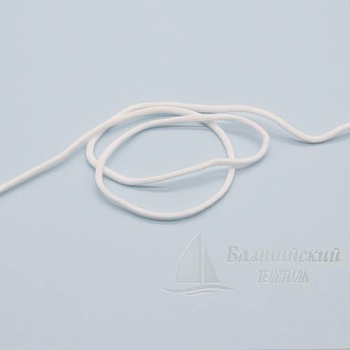 Шнур эластичный для масок Д2,8мм белый БТ. Цена от 1,83 р. в Казани
