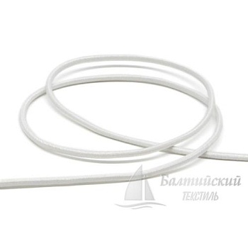 Шнур эластичный шляпный Д3мм белый. Цена от 3,81 р. в Казани