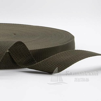 Тесьма стропольная 25мм #MH-5050 хаки БТ. Цена от 7,42 р. в Казани