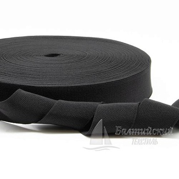 Резинка ткацкая 35мм черная. Цена от 18,51 р. в Казани