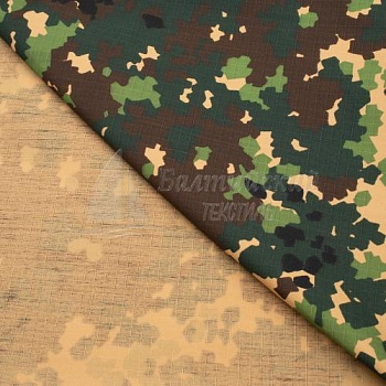 Ткань Темп-210 рип-стоп КМФ. Цена от 169.00 в Казани