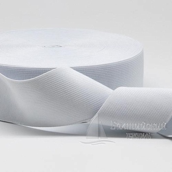 Резинка ткацкая 50мм белая БТ. Цена от 22,23 р. в Казани