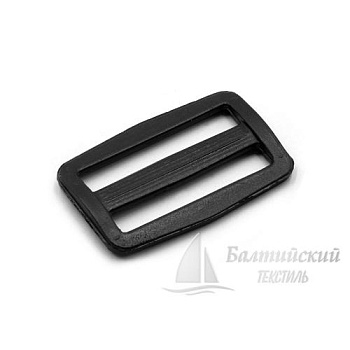 Пряжка 2 щели 30мм черная. Цена от 2,74 р. в Казани