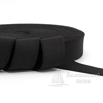 Резинка ткацкая 30мм черная. Цена от 15,16 р. в Казани