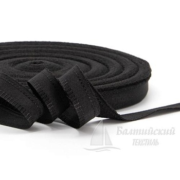 Лента брючная 15мм черная. Цена от 3,39 р. в Казани