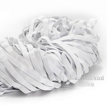 Резинка вязаная 10мм белая РБ. Цена от 2,67 р. в Казани