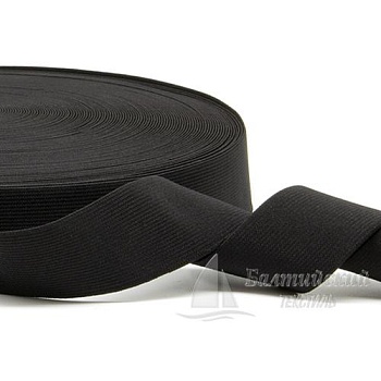 Резинка ткацкая 35мм черная РБ. Цена от 15,61 р. в Казани