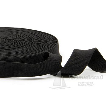 Резинка ткацкая 20мм черная РБ. Цена от 9,91 р. в Казани