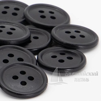 Пуговицы 20мм 4-х пр. черные/цветные (аминопласт). Цена от 1,31 р. в Казани