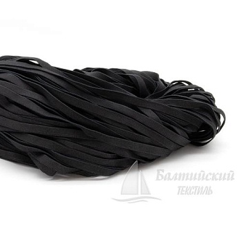 Резинка ткацкая 10мм черная. Цена от 6,64 р. в Казани