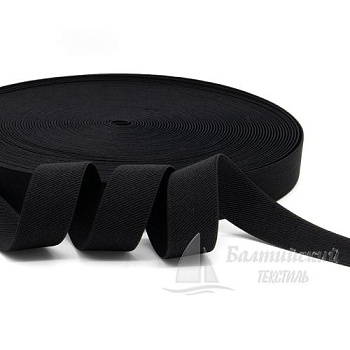 Резинка помочная 30мм черный БТ. Цена от 27,75 р. в Казани